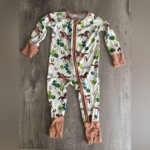 Little Sleepies Wild Horses 3-6